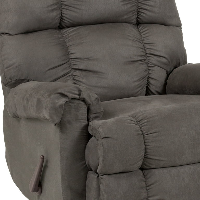 Flash furniture sierra cardinal online microfiber rocker recliner