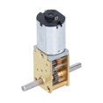 thumbnail image 1 of JGYN20 DC Speed Reduction Metal Motor Low Noise Mini Worm Gearwheel Motor for DIY Robot Toys(68RPM ), 1 of 5