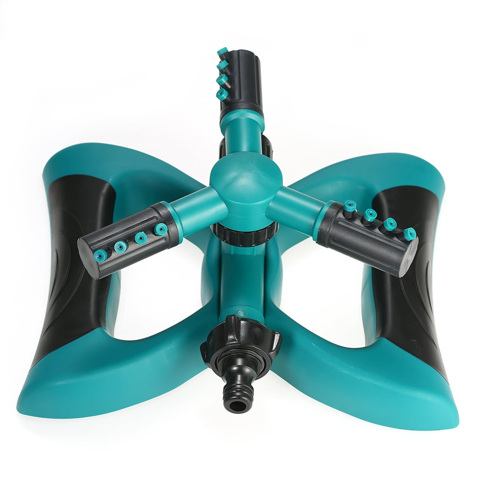 Garden Sprinkler Automatic 360° Rotating Lawn Watering ...