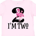 thumbnail image 4 of Inktastic 2nd Birthday Party Girls Flamingo Girls Toddler T-Shirt, 4 of 5