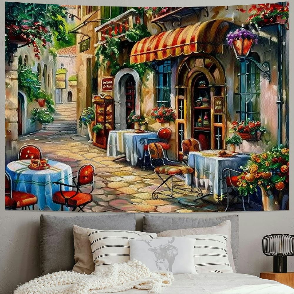 BCIIG Buon Appetito Canvas Wall Art Print, Italian Grocery and