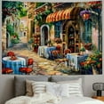 thumbnail image 2 of BCIIG  Buon Appetito Canvas Wall Art Print, Italian Grocery and Restaurant Street Scene Home Décor Artwork,, 2 of 6