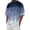 #04Blue, variant on Mens Gradient Tie Dye Short Sleeve T Shirt Summer Loose Fit Casual Beach Crew Neck Tees Purple XL