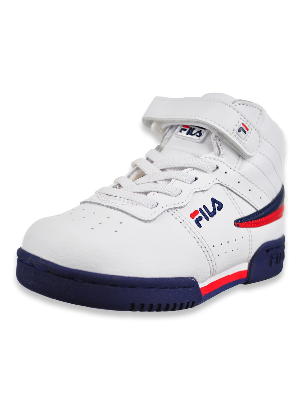 Fila Boys' F-13 Hi-Top Sneakers (Sizes 6 - 10) - Walmart.com