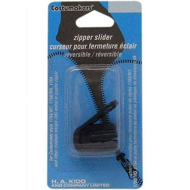 Costumakers Reversible Zipper Slider Navy Blue, for #5 Zippers