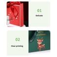 thumbnail image 6 of Assorted 12 Pack Christmas Paper Gift Bags with Handle Stable Paper Bags For Christmas Shopping And Gift Presentation, 6 of 8