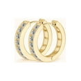 thumbnail image 6 of KRE Prime Women Moissanite 925 Sterling Silver Huggie Earrings, 6 of 11