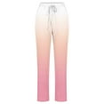 thumbnail image 4 of LEBONYARD Sweatpants for Women Wide Leg,Women Casual Pants Straight Leg Drawstring Elastic Waist Loose Comfy Trousers with Pockets Pink S, 4 of 4