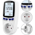 thumbnail image 2 of Toma de vatímetro, medidor de energía CA 185 V ~ 264 V, medidor de consumo de energía con pantalla LCD, 2 of 5