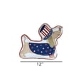 thumbnail image 3 of Miwamany Dog-Shaped Patriotic Pillow, Stars and Stripes Throw Pillow with Soft Plush Cover, Independence Day Decorative Accent Pillow for Comfortable Sleep, Couch, Bedroom, Living Room, 3 of 6