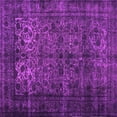 thumbnail image 1 of Ahgly Company Indoor Square Abstract Pink Contemporary Area Rugs, 3' Square, 1 of 4