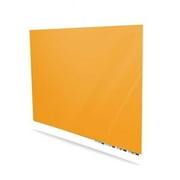 Ghent ARIASM23MR Aria Low Profile Magnetic Glass Whiteboard, 2 x 3 ft. - Marigold