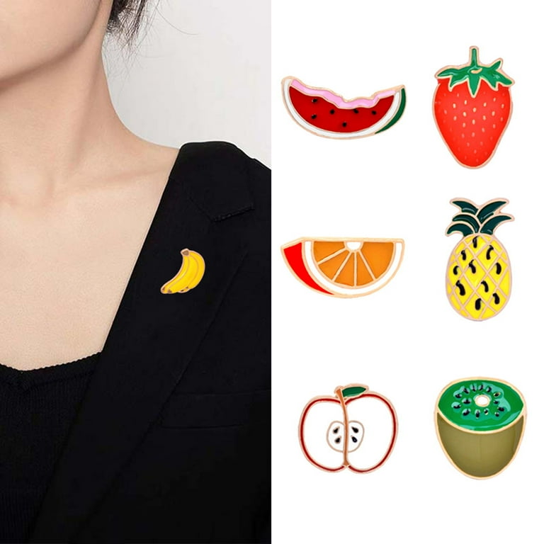 Fruit brooch cheap