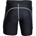 thumbnail image 4 of MRX Men’s Compression Shorts Lightweight Running Gym Training Sports Fitness Shorts Black Grey X-Large, 4 of 6