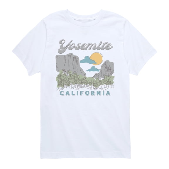 Instant Message - Yosemite - Youth Boys Short Sleeve Graphic T-Shirt