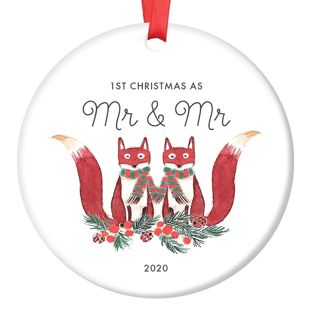 1st year of marriage ornaments