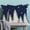 Navy Blue White Tree Snowflakes, variant on Christmas Pillow Covers 12x20 Inch Set of 2 Cream Red Christmas Tree Snowflakes Decor Throw Pillows Winter Xmas Holiday Outdoor Lumbar Cushion Cases for Couch Bed Decorations