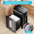 thumbnail image 3 of Office Equipment 15-Sheet Cross Cut Paper Shredder,4.76 Gallons Heavy Duty Paper/CD/Card Ultra Quitet Shredder for Home and Office,All In One Printer, 3 of 8
