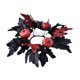 thumbnail image 4 of Decoraciones colgantes de Halloween Perfecl Corona artificial de Halloween para escritorio 25 cm calabaza roja, 4 of 8