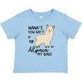 thumbnail image 3 of Inktastic Nana's You Say Alpaca My Bags Boys or Girls Baby T-Shirt, 3 of 5