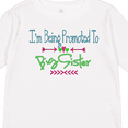 thumbnail image 4 of Inktastic I'm Being Promoted to Big Sister Girls Long Sleeve Toddler T-Shirt, 4 of 5