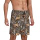 thumbnail image 2 of Fotbe Moose fox bear leaf tree Pantalones Cortos de Pijama para Hombre, Ropa de Dormir, Pantalones de Pijama Cortos para Hombre-Small, 2 of 6