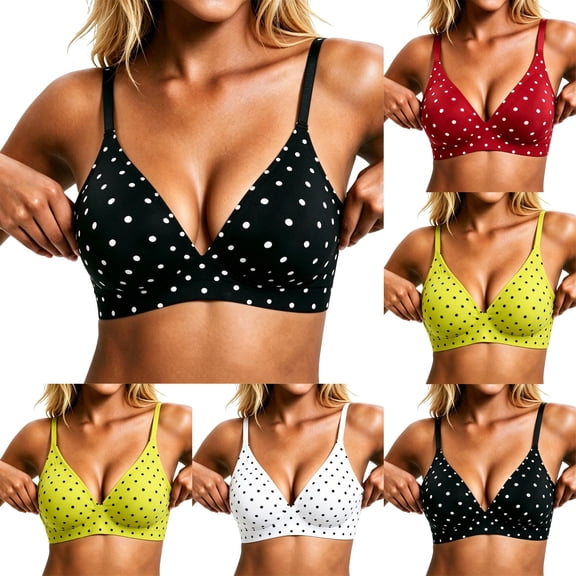 2026 Bras for Women JIANLAI ,Adjustable Thin Shoulder Strap Comfort Bra, Soft Stretch Lightweight Everyday Underwear