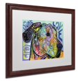 thumbnail image 2 of Trademark Fine Art 'Great Dane Luv' Canvas Art by Dean Russo, White Matte, Wood Frame, 2 of 3
