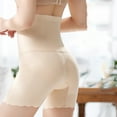 thumbnail image 4 of ZQUUVOU Women's High Waist Shapewear Shorts Comfortable Boyshorts Butt Lifting Shapewear Tummy Control Body Shaper Beige, 4 of 8