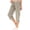 8# Khaki, variant on Cargo Capris For Women With Pockets Casual Drawstring Baggy Petite Pants Lightweight Low Rise Hiking Athletic Work Joggers Khaki M