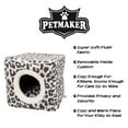 thumbnail image 3 of PETMAKER Cat House for Rabbits, Guinea Pigs and Other Animals, Animal Print, 3 of 8