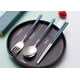 thumbnail image 2 of RV Juego de Cubiertos, Juego de Cubiertos de Acero Inoxidable con, Uso para el hogar, Cocina, Restaurante Juego de Palillos de Cuchara y Tenedor de 3 Piezas (Palillos de Cuchara y Tenedor marrón + Juego de Regalo de 3 Piezas BRILLAR Rojo Verde, 2 of 5
