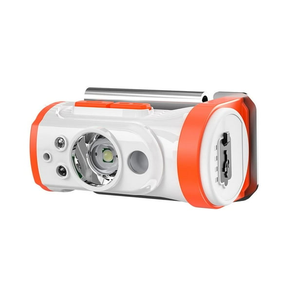 Faro LED Faro de pesca Sensor de movimiento Luz de camping (naranja blanco) FLhrweasw Nuevo