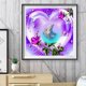 thumbnail image 1 of Cuadros Decorativos Amor delfín 5D DIY taladro redondo completo diamante pintura colgante mosaico hecho a mano, 1 of 9