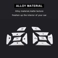 thumbnail image 5 of Inner Car Steering Wheel Button Trim Cover Aluminum Alloy Decoration Stickers Replacement For Mercedes Benz ML GL GLK GLA CLA CLS SL A B C E G Class Interior Accessories (12pcs), 5 of 5