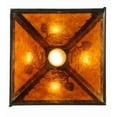 thumbnail image 5 of Meyda Tiffany 141029 Tall Pines 17" Wide Pendant - Bronze, 5 of 7