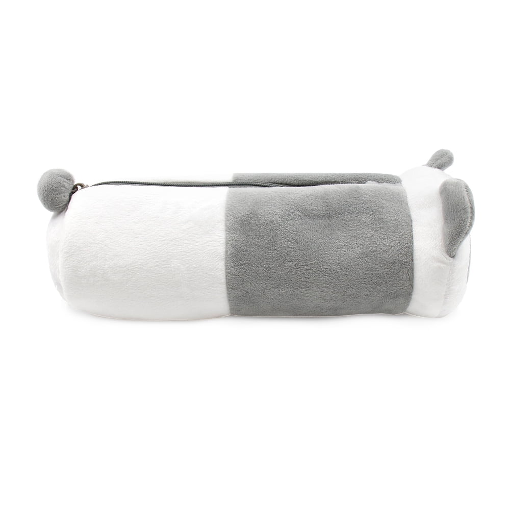 Anirollz Cute Panda Animal Character Plush Pencil Case Pen Pouch : Pandaroll