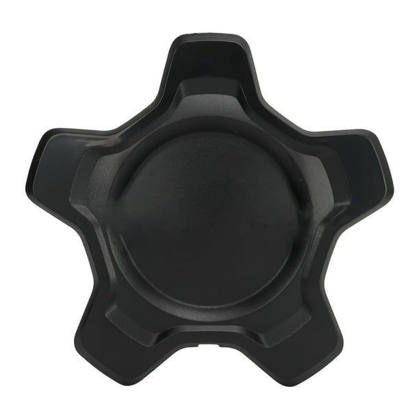 Tapa central para cubo de rueda 735668196, reemplazo a prueba de óxido de sellado fuerte para Fiat 500X 334 2014 a 2023, negro brillante Jadeshay A