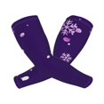 thumbnail image 1 of Fotbe Crystal Purple Snowflake Mangas para Brazos con Protección Solar UV- Cubrebrazos para Tatuajes – Mangas Deportivas Refrigerantes UPF 50 para Hombre y Mujer, 1 of 7