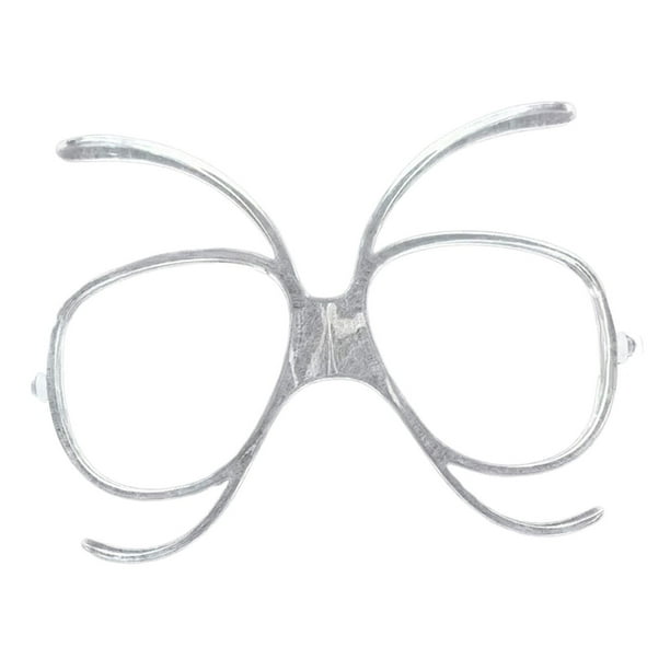 Adaptador de inserción para gafas de esquí, flexible, ligero, cómodo, marco interior, accesorios para gafas para deportes, motocross y motocicletas