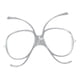 thumbnail image 1 of Adaptador de inserción para gafas de esquí, flexible, ligero, cómodo, marco interior, accesorios para gafas para deportes, motocross y motocicletas, 1 of 9