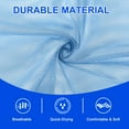 thumbnail image 4 of Uxcell 12 Pack Soccer Pennies, Polyester Soccer Jersey Training Mesh Scrimmage Vests Team Sports Pinnies, Blue, Red Blue, Green, 4 of 7