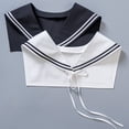 thumbnail image 4 of Slccxzc Sailor Collars Scarf for Women Top Fake Collar Necklaces Shawl wraps Match Sweater Shirt Dress, 4 of 7