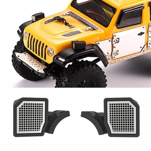 Protector perfke para SCX24 Escala 1:24 RC Crawler Placa de chasis de oruga