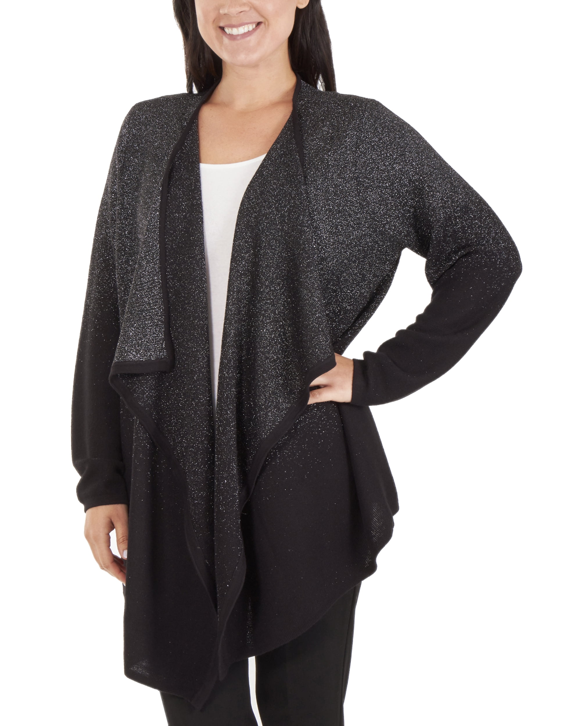 Women's Open Front Ombre Cardigan 