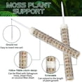 thumbnail image 4 of 8 Pieces Moss Pole Coir Moss Pole Stick Stackable Plant Stakes Monstera Plant Support Plastic Sphagnum Moss Pole, 4 of 7