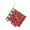 thumbnail image 1 of USB 3.0 Expansion Card, PCIE X1 Multi System Compatible Support Hot Swap Self Powered Technology PCI Express To USB Expansion Card 5Gbps 4 Ports  For VR Systems, 1 of 8