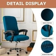 thumbnail image 4 of Printed pattern office chair cover, waterproof, detachable, washable, used for office and computer chairs, 4 of 6