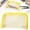 Yellow, variant on Pencil Pouch - Canvas Pen Bag - Zippered Stationery Organizer - 1-Pack - Pink