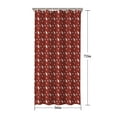 thumbnail image 5 of Red Christmas Tree Pattern Shower Curtain 36"x72" ,Bathroom Decorative Shower Curtains Set with 12 Hooks,Modern Waterproof Washable Shower Curtain, 5 of 6